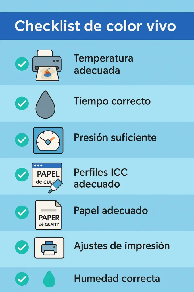sublimación colores apagados