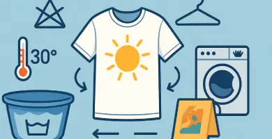 cómo lavar ropa sublimada