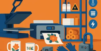 Cómo organizar taller de sublimación