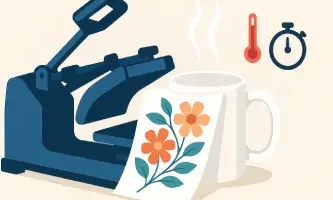 sublimación en cerámica