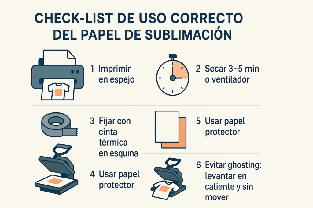 papel para sublimación textil