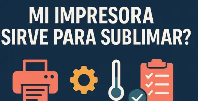 como saber si mi impresora sirve para sublimar