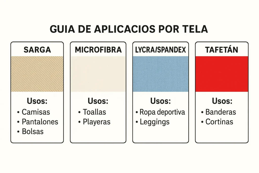 telas para sublimación