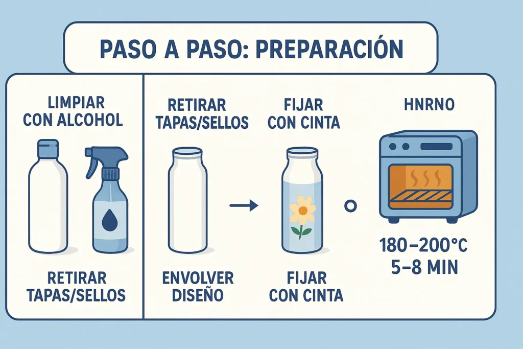 Cómo sublimar botellas metálicas