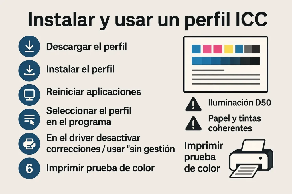 configuración impresora sublimación