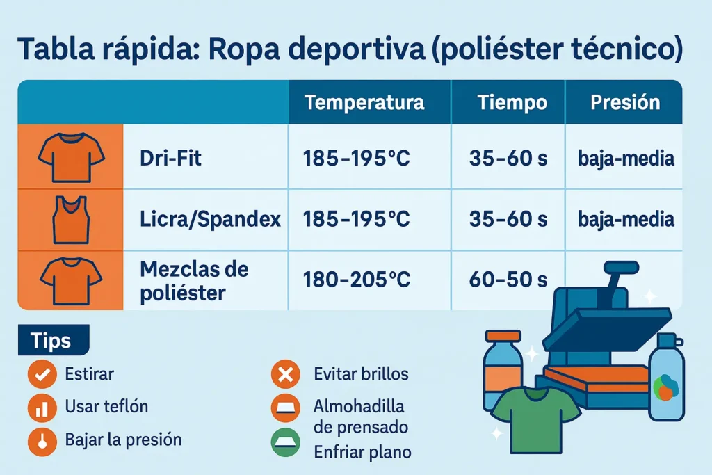 sublimación ropa deportiva