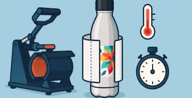 Cómo sublimar botellas metálicas