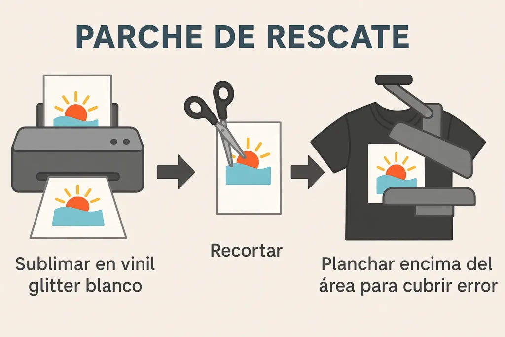 se puede sublimar sobre otra sublimación