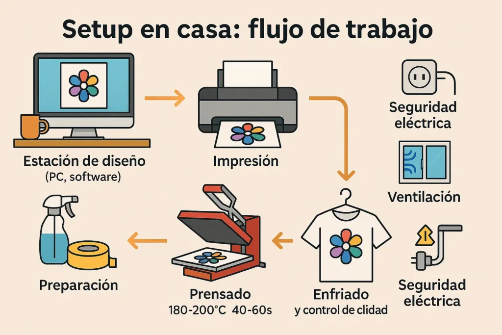 Qué se necesita para sublimar en casa