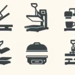 tipos de prensas para sublimación